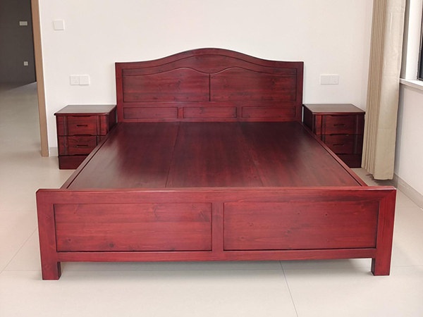 紅心杉圓韻大床